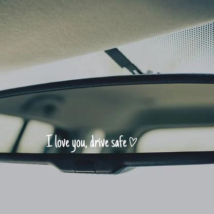 💓 I love you, drve safe Sticker(3pcs)