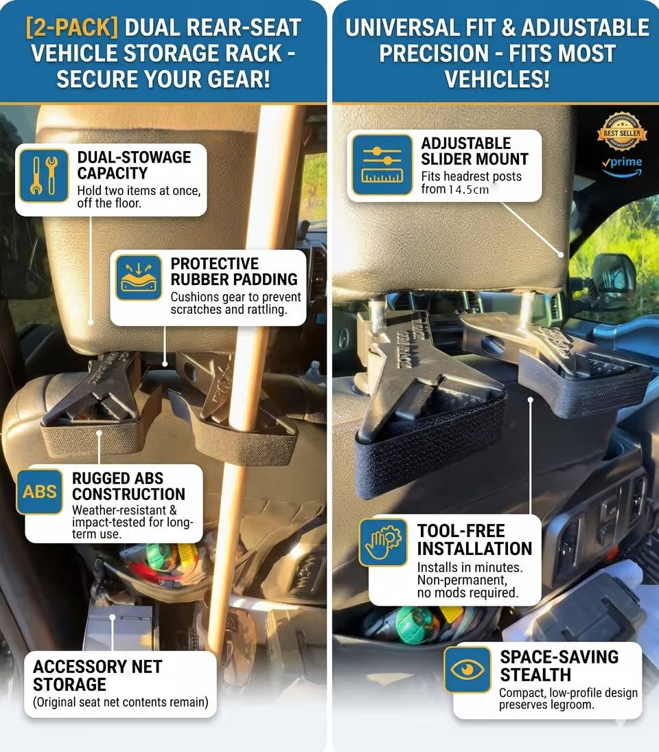 The Ultimate Universal Seat Back Gun Rack
