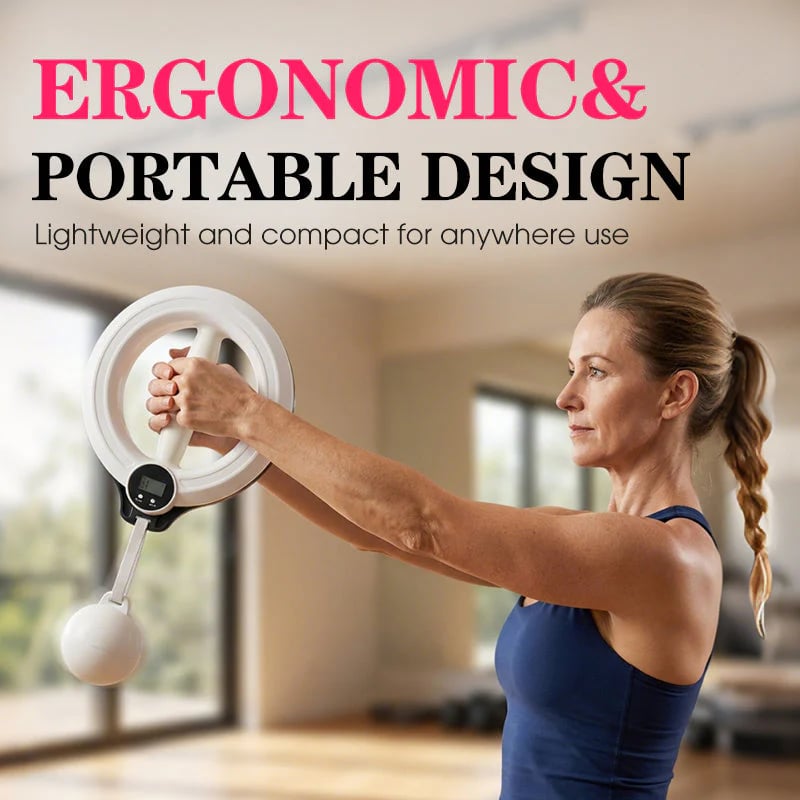 🔥360° Hand Crank Arm & Forearm Trainer with Smart Counter