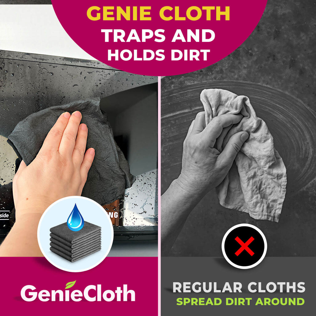 🎯 Genie Magic Cleaning Cloth (5-Pack) — Sale Price: $29 (Was $39) | Chemical-Free Multi-Purpose Cleaning Cloths 💧