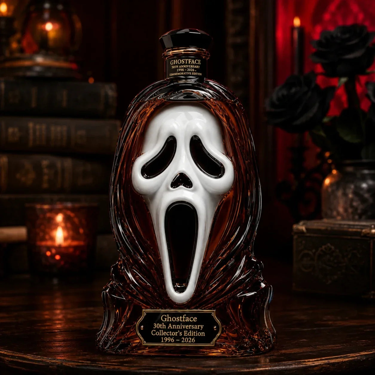 Ghostface 30th Anniversary 1996 – 2026 Whiskey Bottle👻