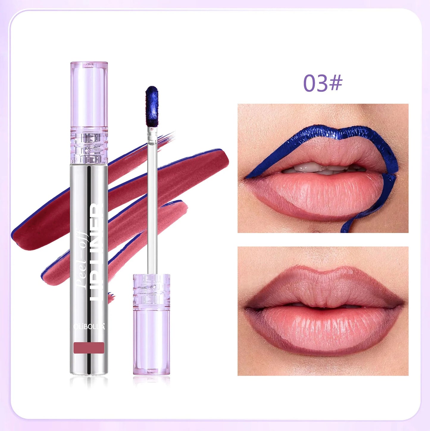 💙 Midnight Blue Hydrating Lip Gloss – Non-Sticky High-Shine Glossy Finish & Moisture
