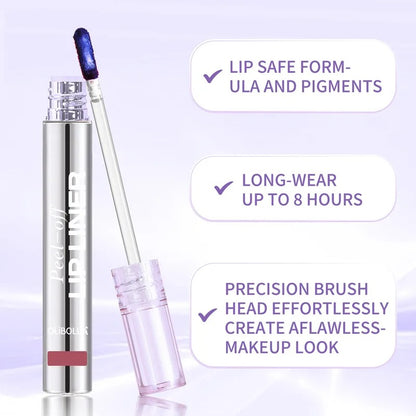 💙 Midnight Blue Hydrating Lip Gloss – Non-Sticky High-Shine Glossy Finish & Moisture