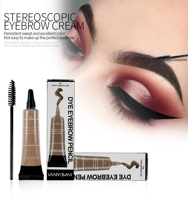 🔥💥-Eyebrow Tint Kit - Long-Lasting, Waterproof Brow Dye Gel Set | Smudge-Proof Brow Color
