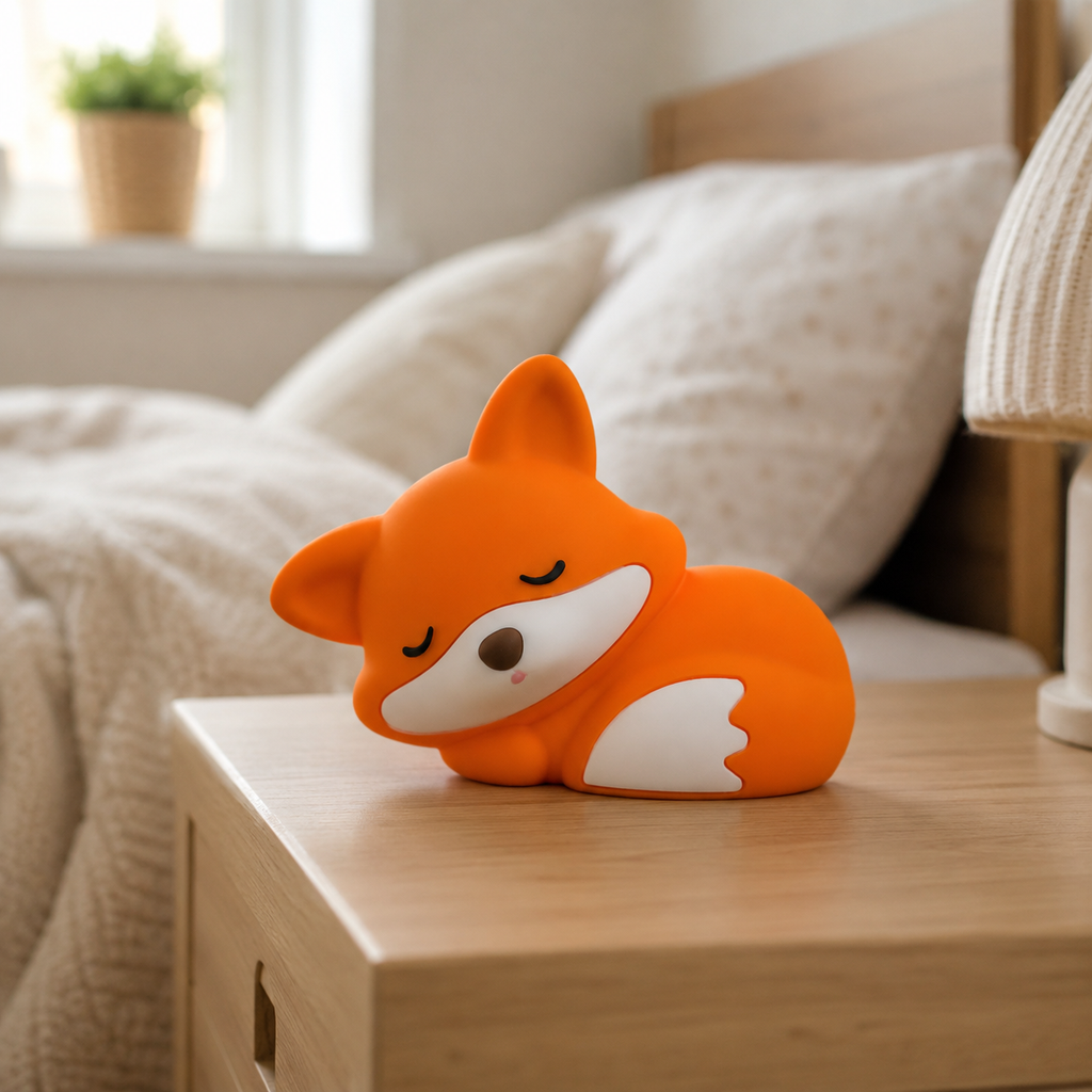 🦊FoxyGlow Cute Fox Night Lamp✨