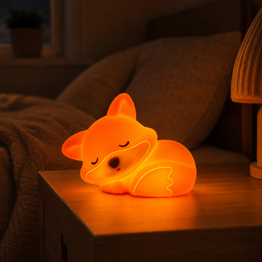 🦊FoxyGlow Cute Fox Night Lamp✨