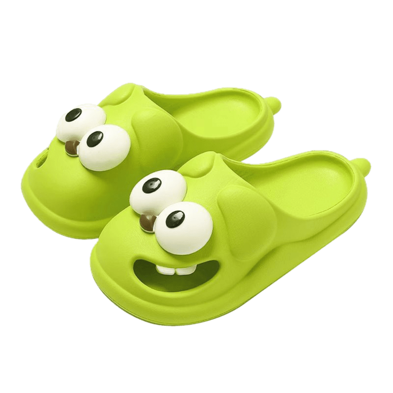 🐶👅 Funny Dog Slippers – Cute Open-Mouth Design with a Hilarious Sock-as-a-Tongue Effect, Playful Cozy Indoor House Shoes, Novelty Gift for Dog Lovers, Friends & Family 😂