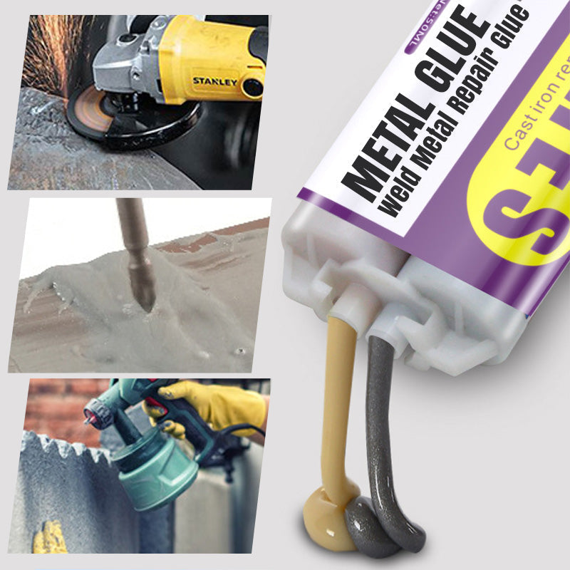 Weld Metal Repair Glue – Repairs exhaust pipes, metal pipes & more