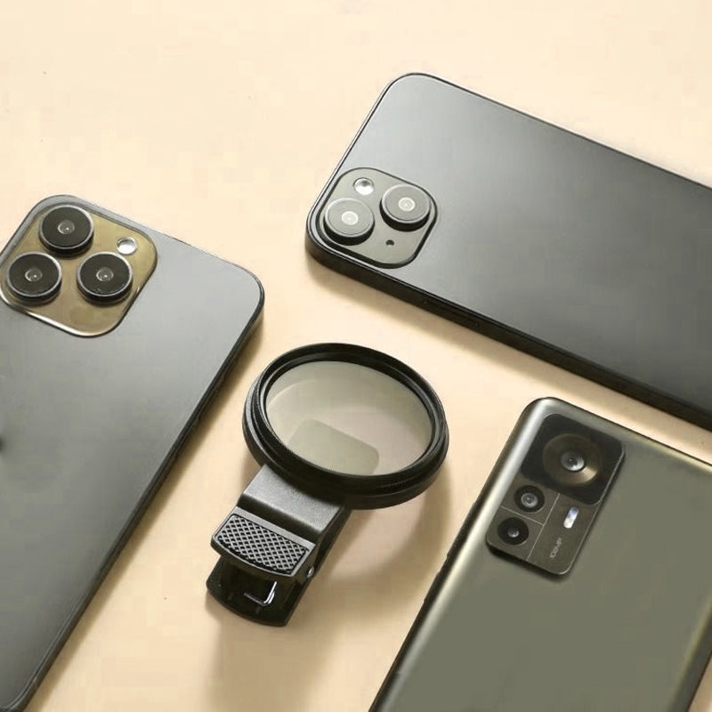 Clip-On CPL Phone Camera Lens Filter Kit – Enhance Your Photos with Professional Effects
