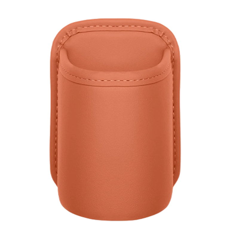 Leather Car Door Cup Holder