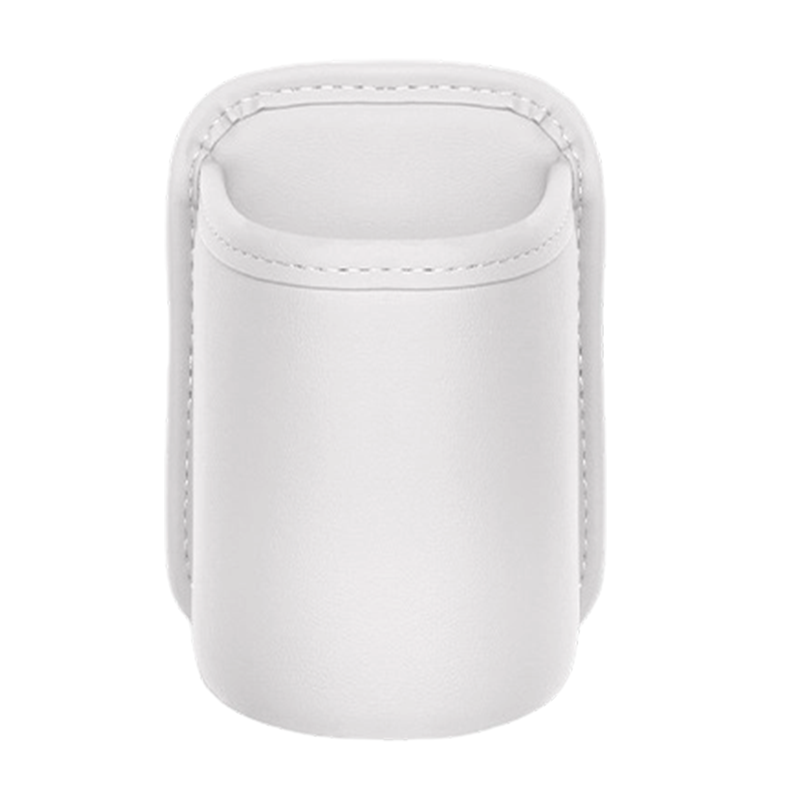 Leather Car Door Cup Holder