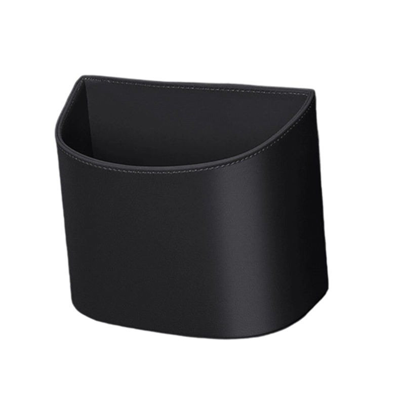 Leather Car Door Cup Holder