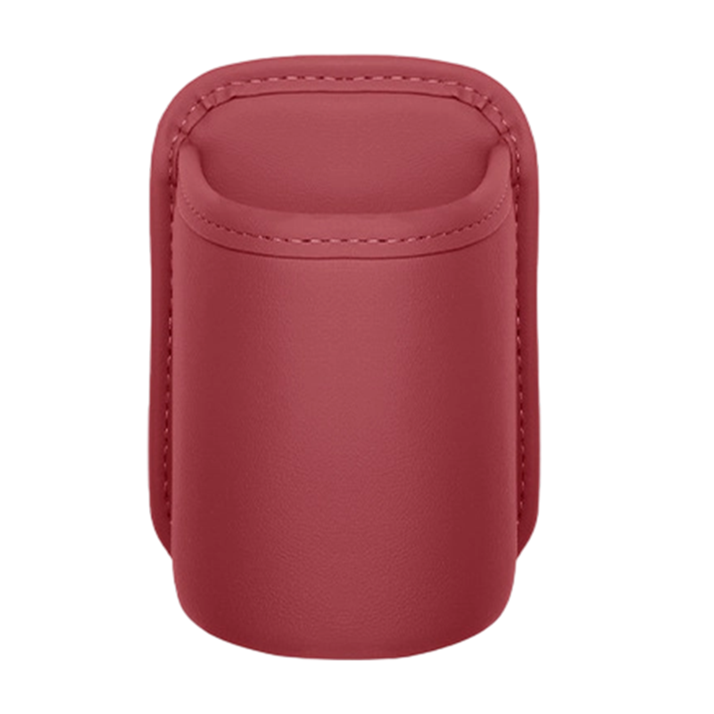 Leather Car Door Cup Holder