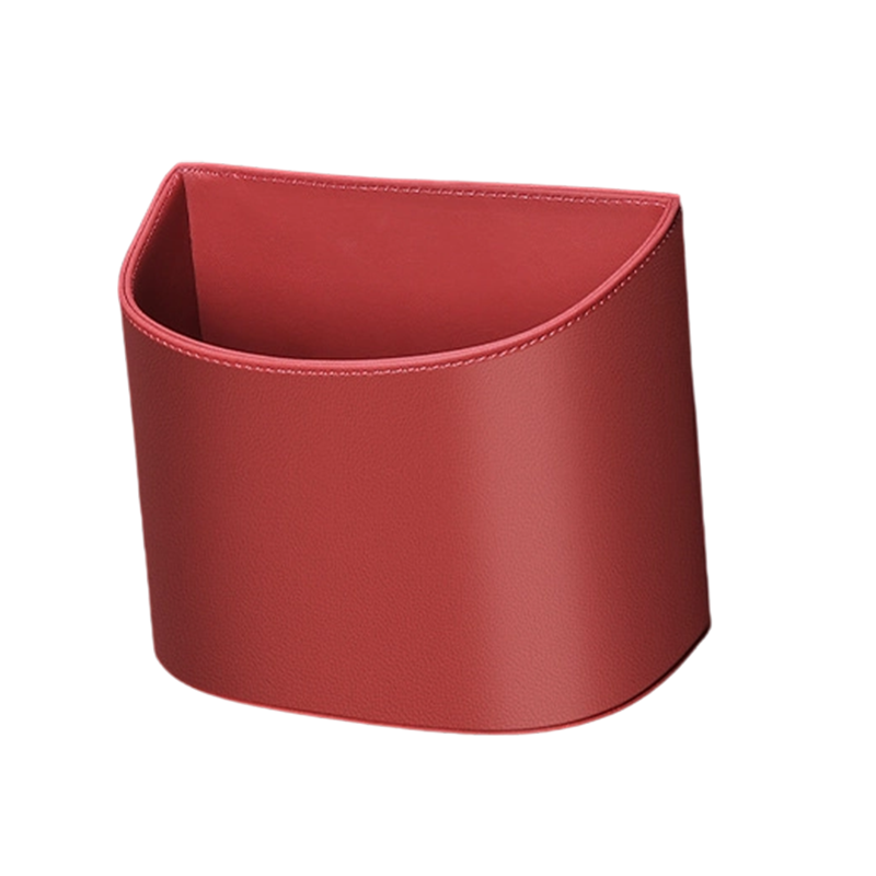 Leather Car Door Cup Holder