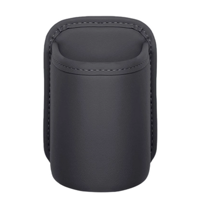 Leather Car Door Cup Holder