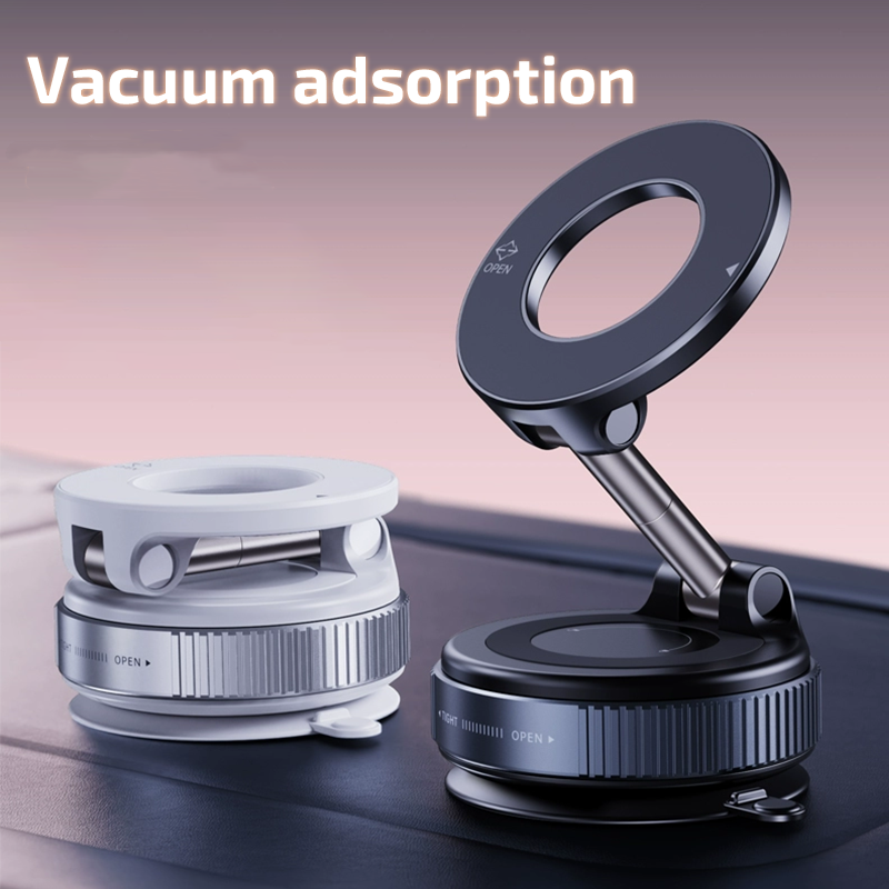 🚗 Strong Vacuum Magnetic Car Phone Holder – Upgraded Hands-Free Dashboard & Windshield Mount, Universal Secure Cell Phone Stand 📱