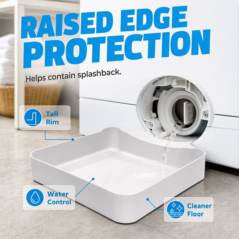 Universal Front-Load Washing Machine Drain Pan💦