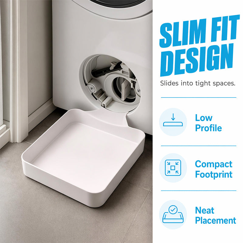 Universal Front-Load Washing Machine Drain Pan💦