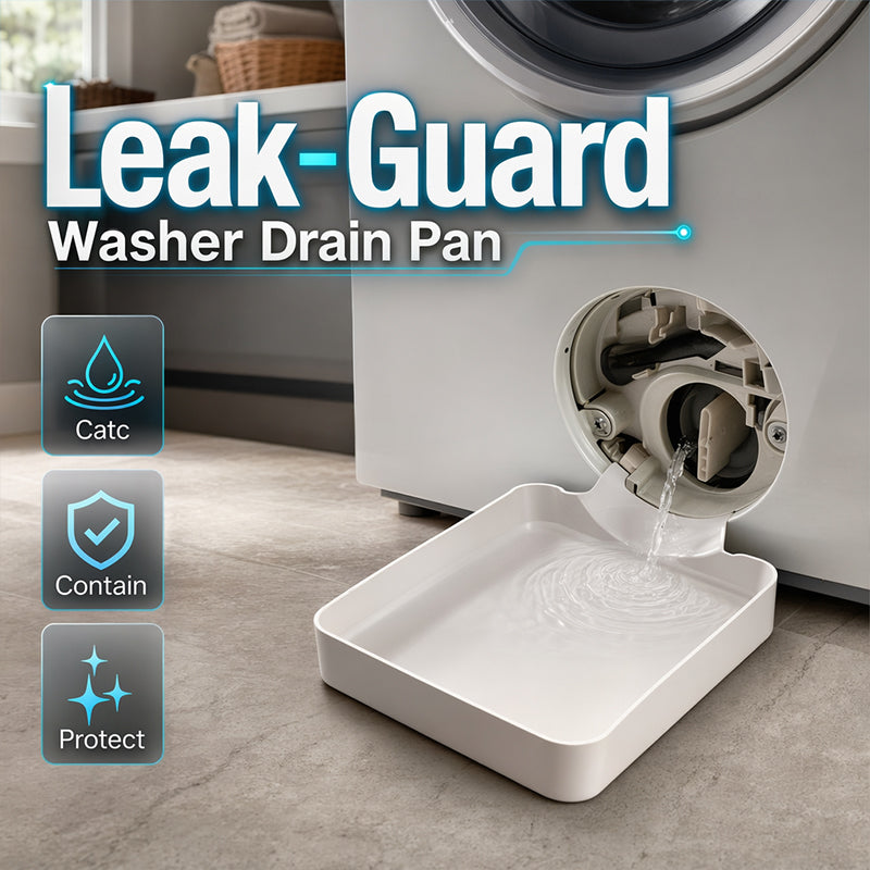 Universal Front-Load Washing Machine Drain Pan💦