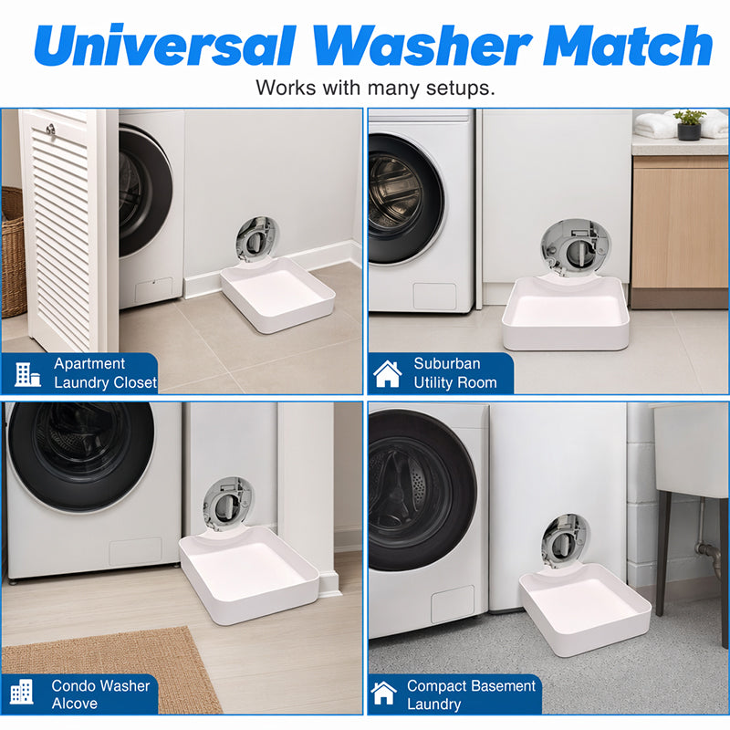 Universal Front-Load Washing Machine Drain Pan💦