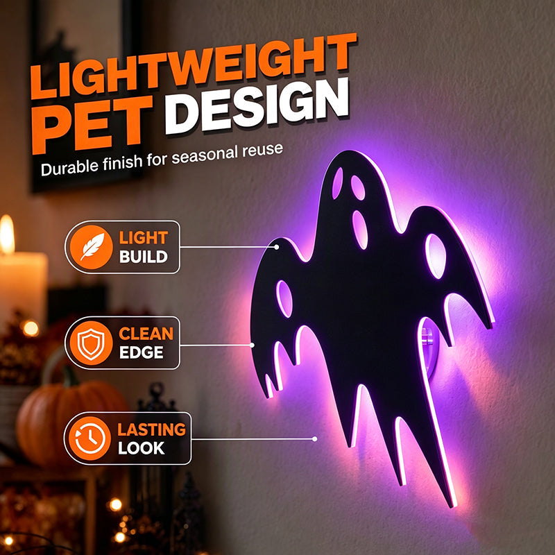 🦇 Glow in the Dark Halloween Wall Stickers | Spooky Removable Luminous Decals for Haunted House & Room Decor 🎃