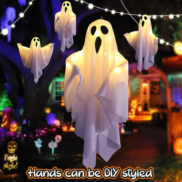 🔥Holiday Promotions 49% OFF🥳 Halloween Glowing Ghost Chandelier